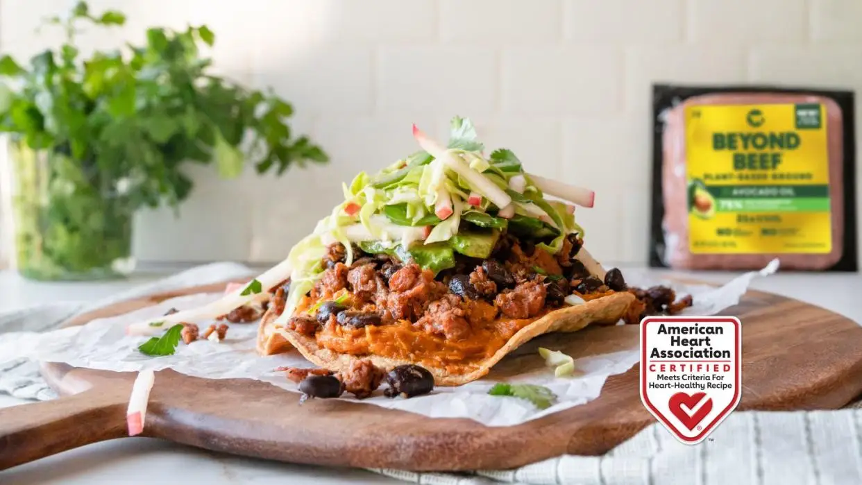 beyond meat tostada