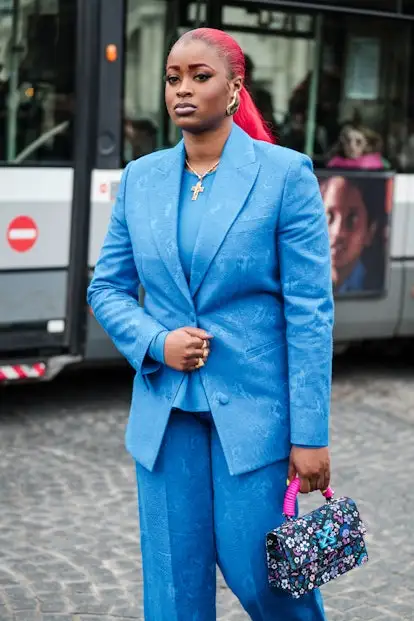 technicolor hair trend Paris fashion week