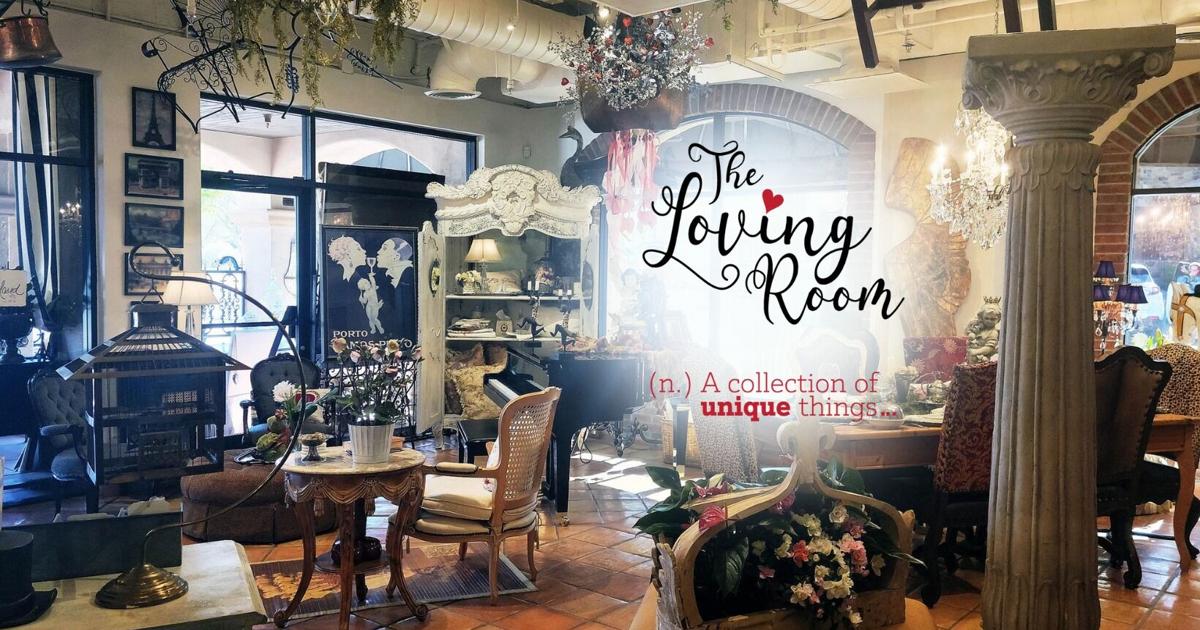 The Loving Room offers unique home decor with a Parisian flair