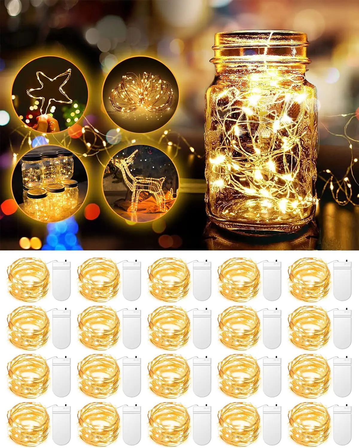 HOBAYS Fairy Lights HOBAYS Fairy Lights