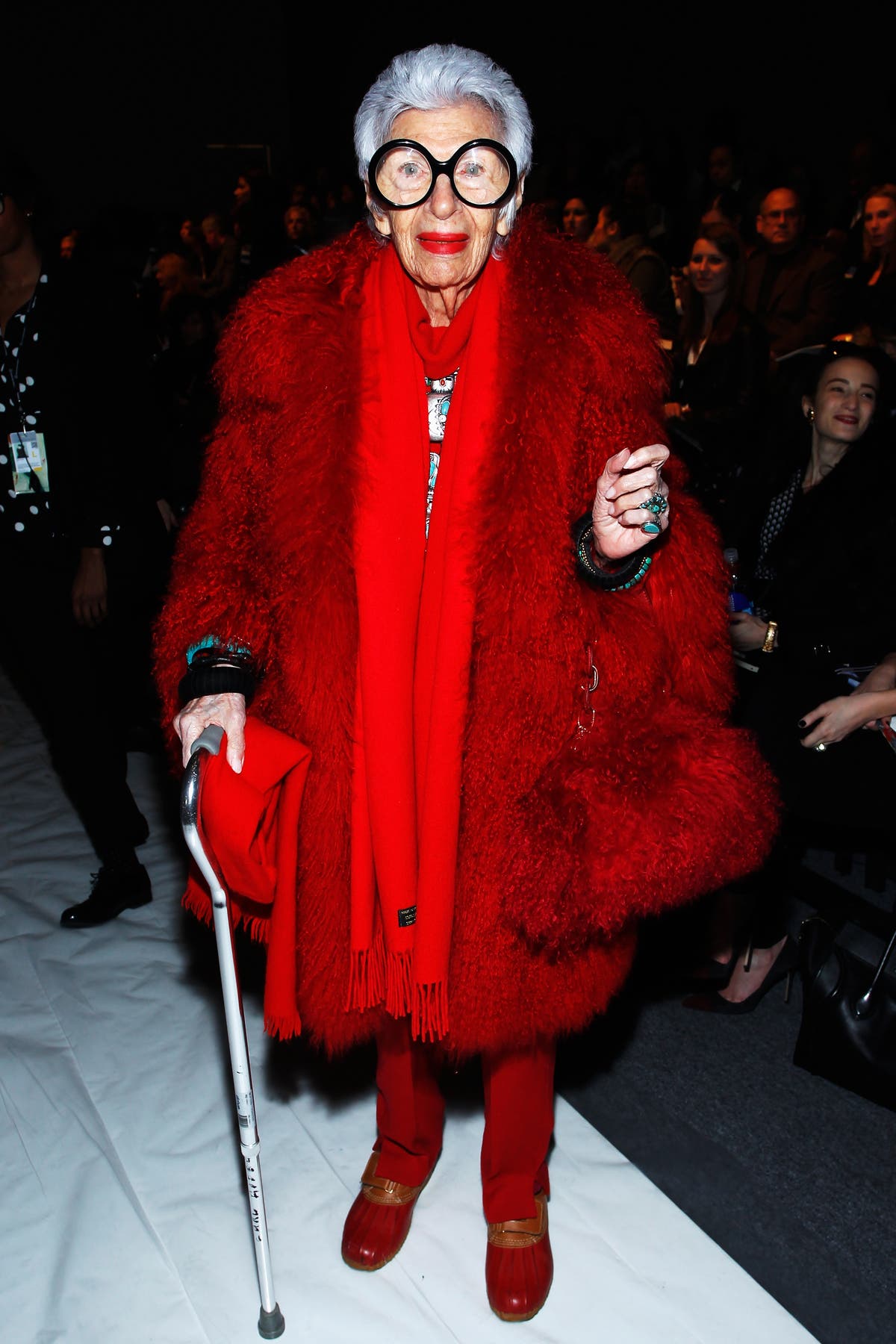 Iris Apfel’s best looks: fashion’s grande dame of maximalism dies aged 102