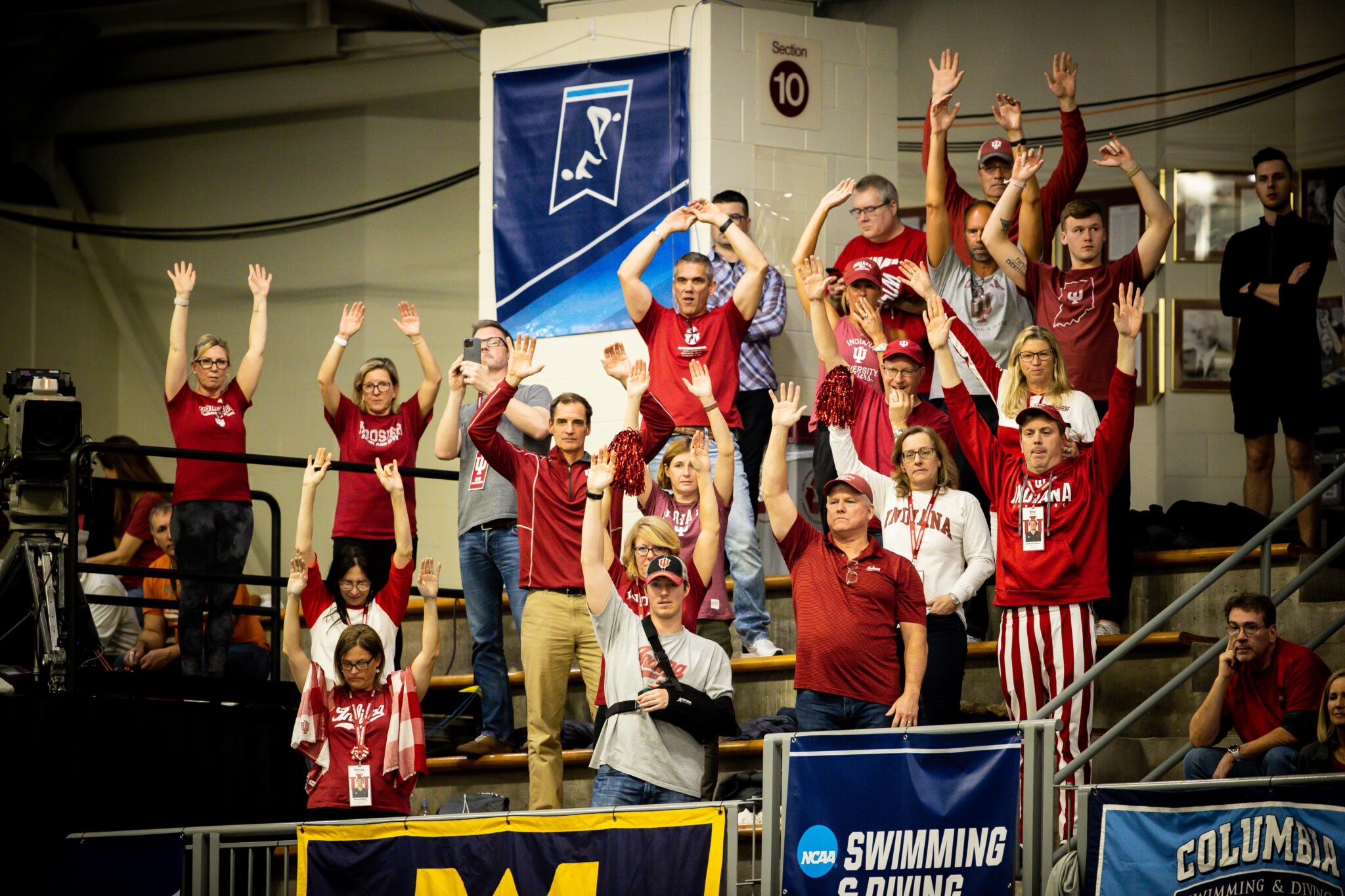 Indiana Men Claim Third-Straight Big Ten Championship Title In Dominant Fashion