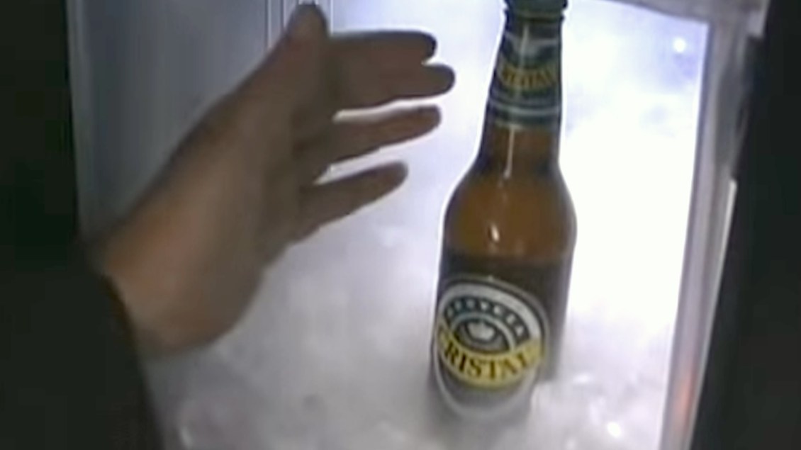 Beer Ads Were Embedded Into ‘Star Wars’ Movies During Television Airings in 2003 on Channel 13 in Chile