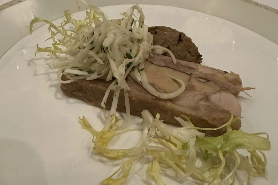 Foie gras terrine at Knockranny House Hotel