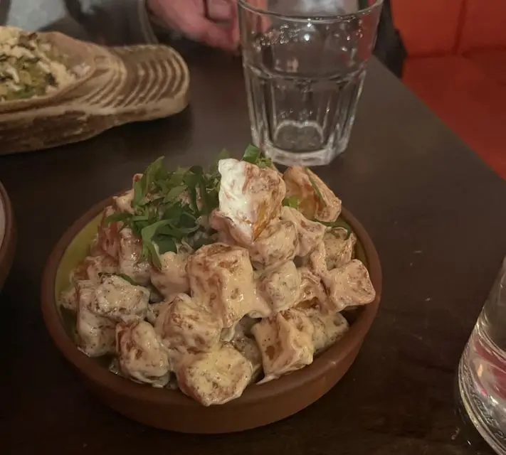 Papitas fritas at La Taqueria