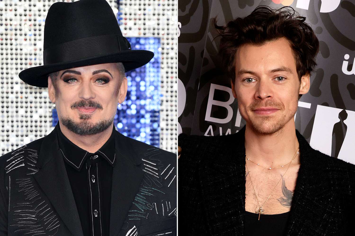 Boy George Praises Harry Styles and His ‘Great’ Genderfluid Fashion: ‘I Love It’