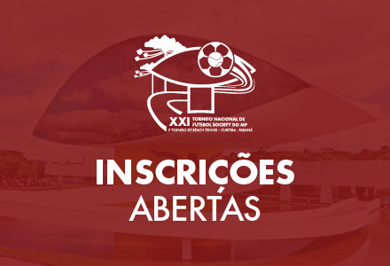 Inscrições abertas para o XXI Torneio Nacional de Futebol Society e Torneio Nacional de Beach Tennis do Ministério Público – Notícias