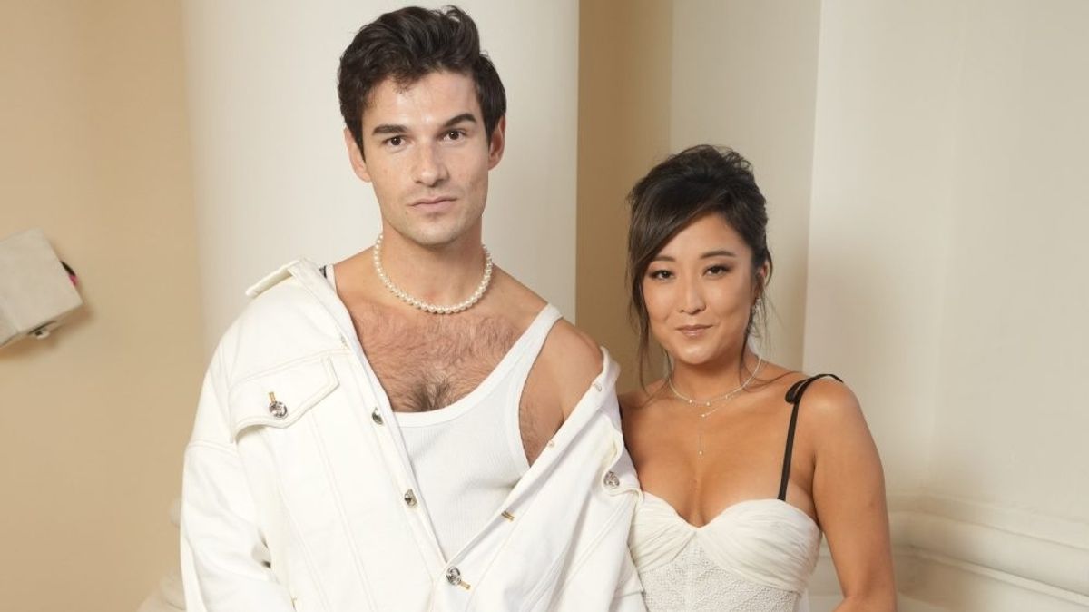 Ashley Park and Paul Forman Spark Wedding Rumors at Fashion Show