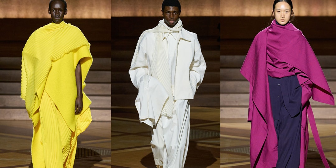 Issey Miyake FW24 Fuses Form and Function