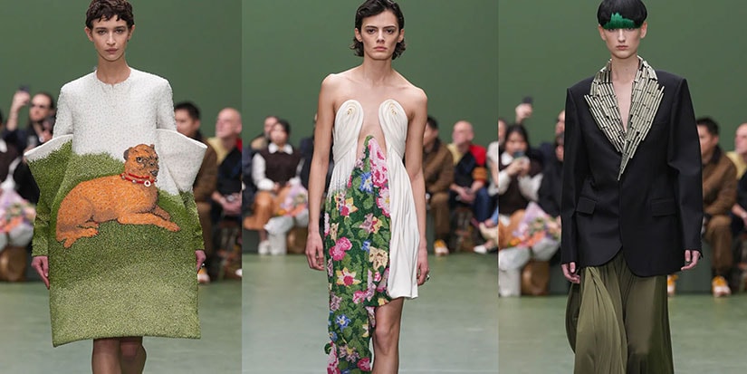 LOEWE FW24 Presents a Blooming Paradise