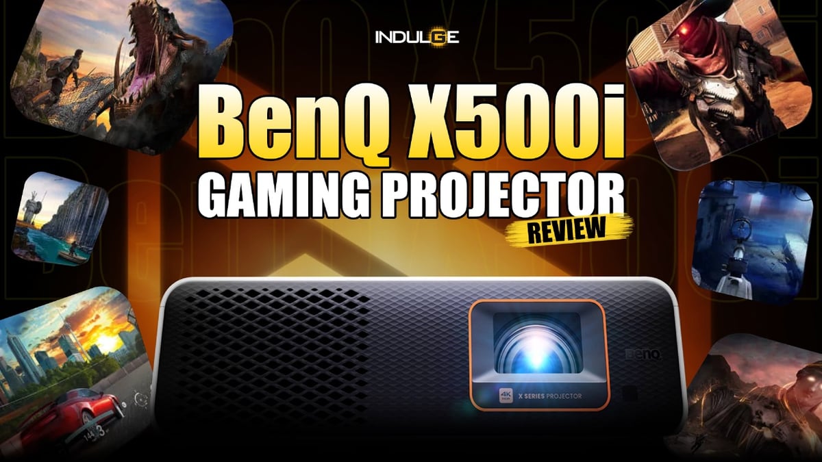 BenQ X500i 4K Gaming Projector: Indulge gadgets