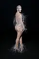 julia fox wears nude illusion sequin look at mugler fashion show 34