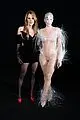 julia fox wears nude illusion sequin look at mugler fashion show 41