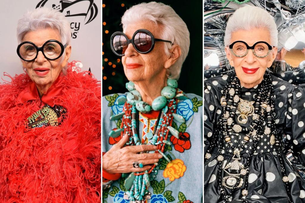 Fashion icon Iris Apfel dead at 102: ‘An American original in the…