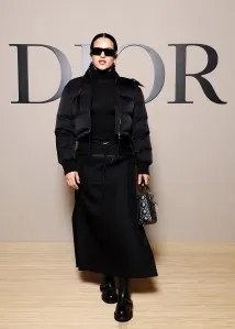 Rosalía attends the Christian Dior Womenswear Fall/Winter 2024-2025 show as part of Paris Fashion Week on Feb. 27, 2024 in Paris, France.