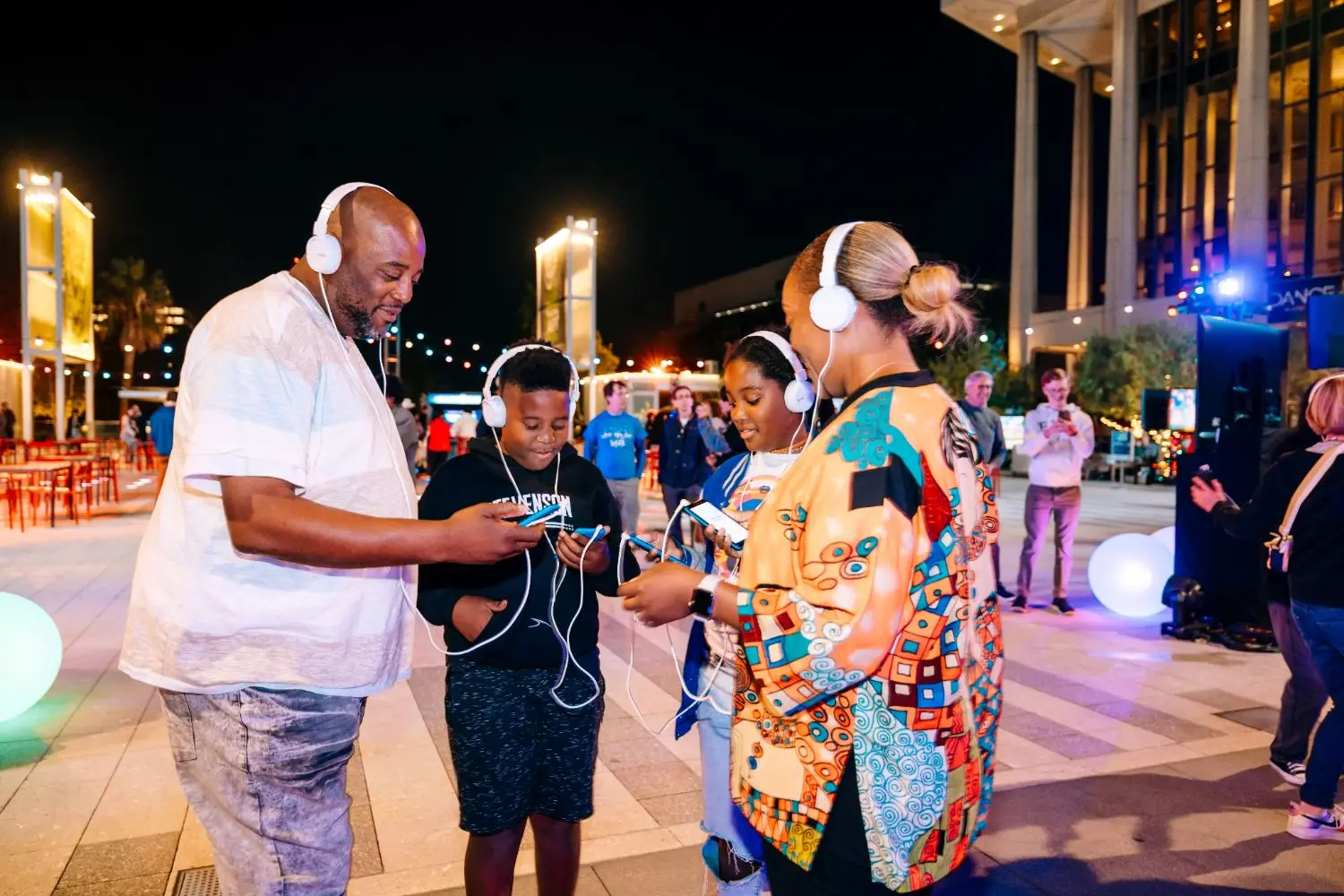 PHOTO: The Music Center | Night Games 2023 on Jerry Moss Plaza at The Music Center in downtown Los Angeles.