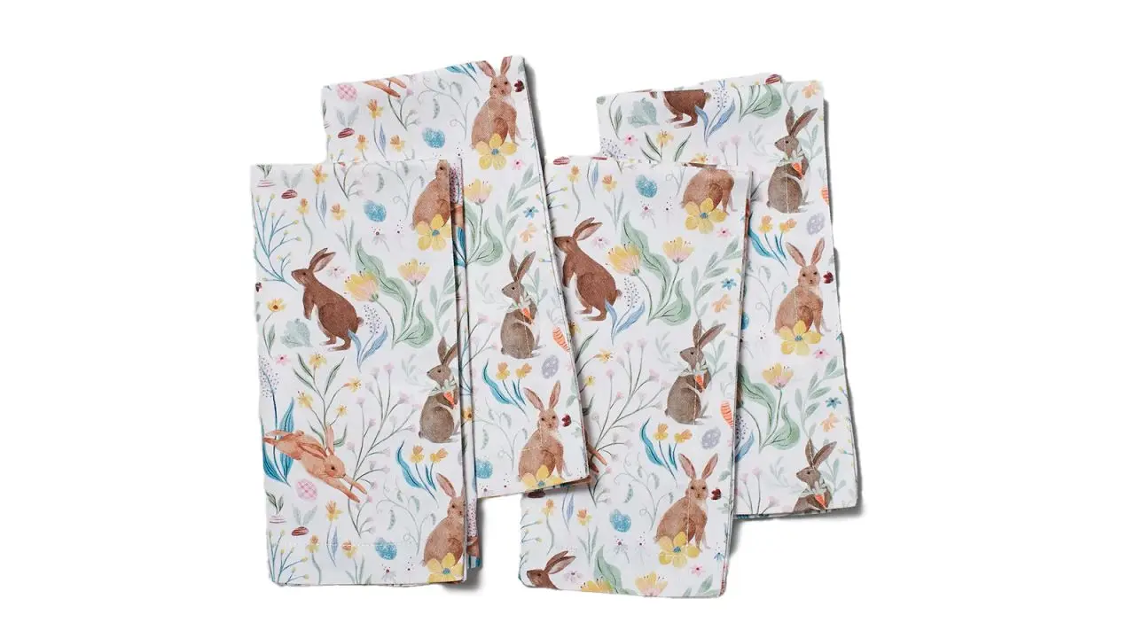 Sur La Table Easter Bunny Napkins, Set of 4 cnnu.jpg