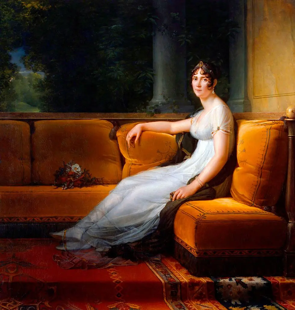 joséphine bonaparte painted by françois gérard, 1801