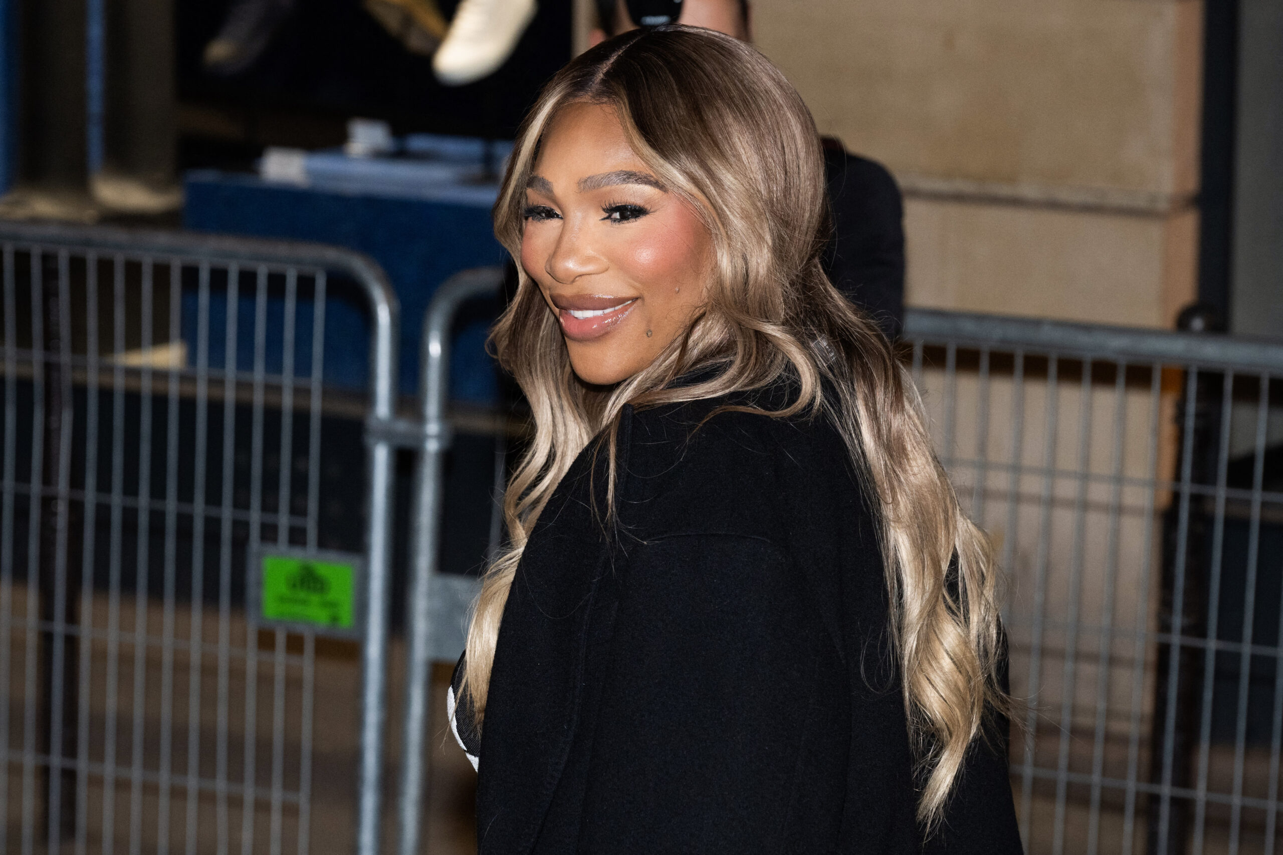 Serena Williams attends Balmain and Off-White shows at 2024 Paris Fashion Week