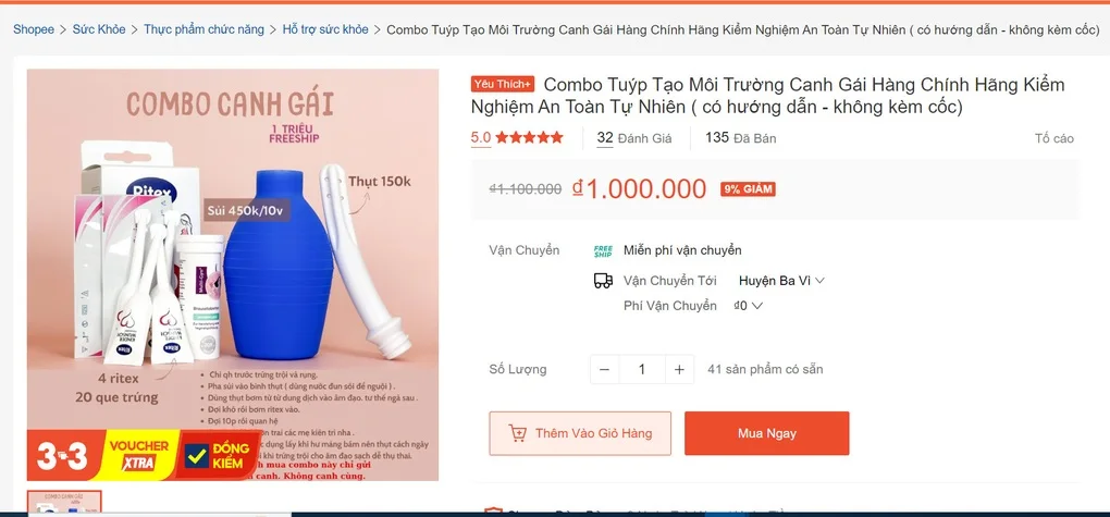 Chợ mạng nhan nhản sản phẩm giúp sinh con trai, giá 500.000 đồng - 3