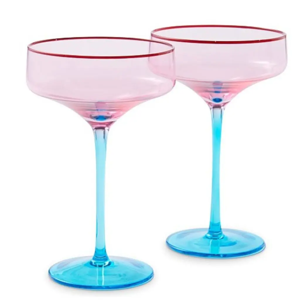 Kip and Co coupe glasses.