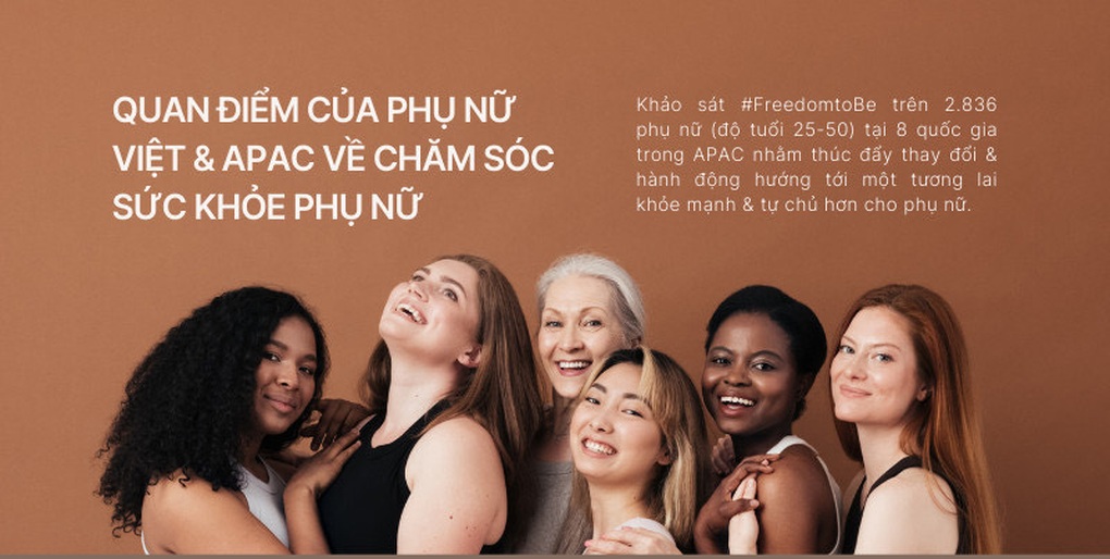 Tâm lý phụ nữ Việt trong chăm sóc sức khỏe qua khảo sát FreedomtoBe