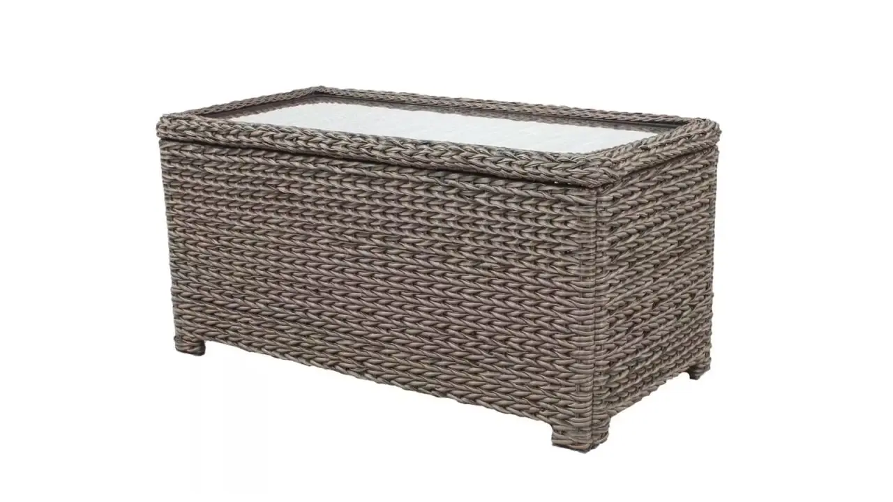 Hampton Bay Laguna Point Brown Wicker Outdoor Patio Storage Coffee Table cnnu.jpg