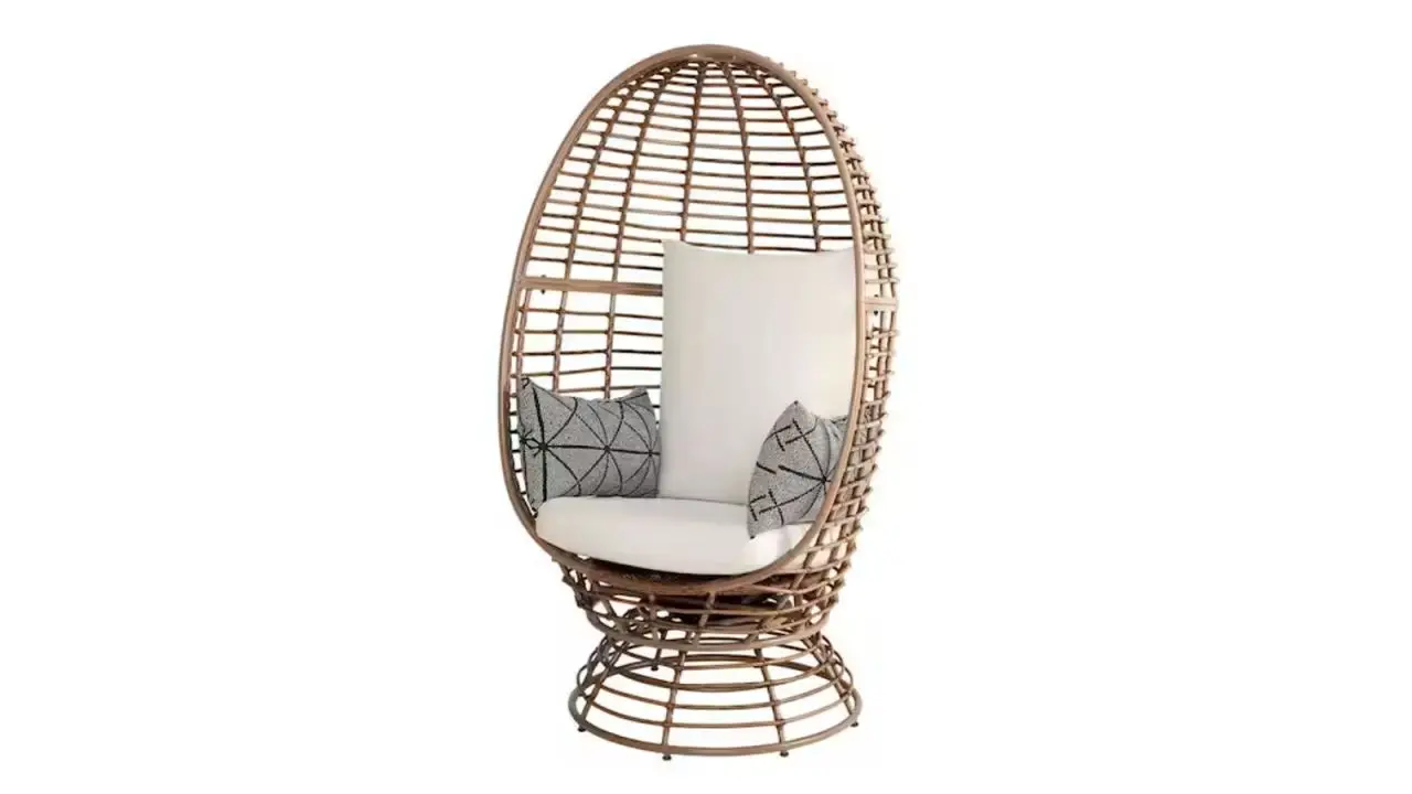 StyleWell Brown Wicker Outdoor Swivel Patio Egg Lounge Chair cnnu.jpg