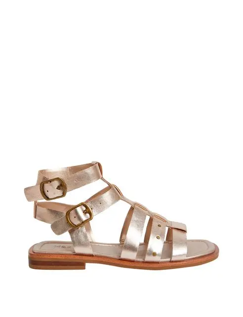 Leather studded gladiator sandals, £55, M&S