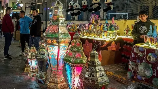 Lanterns: Hang beautiful lanterns in your living room, dining room, or outdoor space to create a warm and welcoming atmosphere. (AFP)