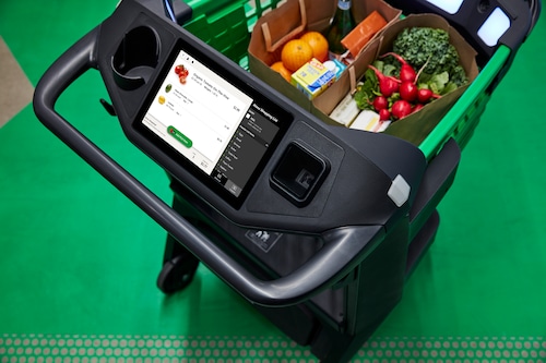 Amazon Fresh replaces walk out technology with smart shopping carts