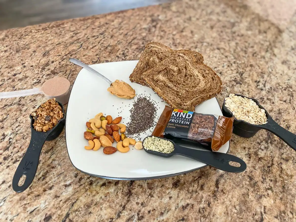 vegan protein platter