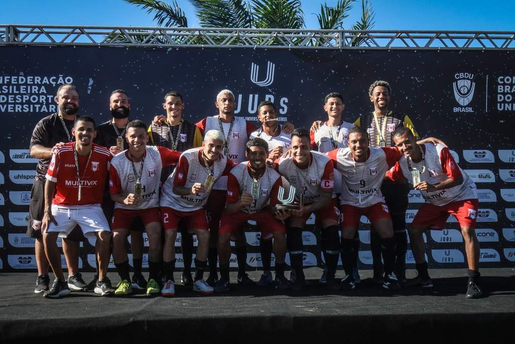 Equipe capixaba é campeã brasileira universitária de futebol 7