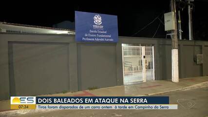 Dois homens são baleados enquanto assistiam a jogo de futebol em bar no ES