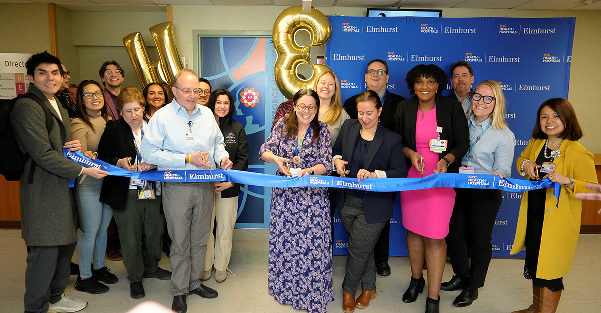 NYC Health + Hospitals/Elmhurst Opens Wellness Center for Healthcare Heroes – NYC Health + Hospitals