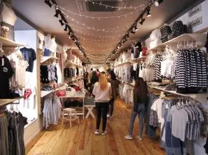 Brandy Melville store in Madrid circa 2017.