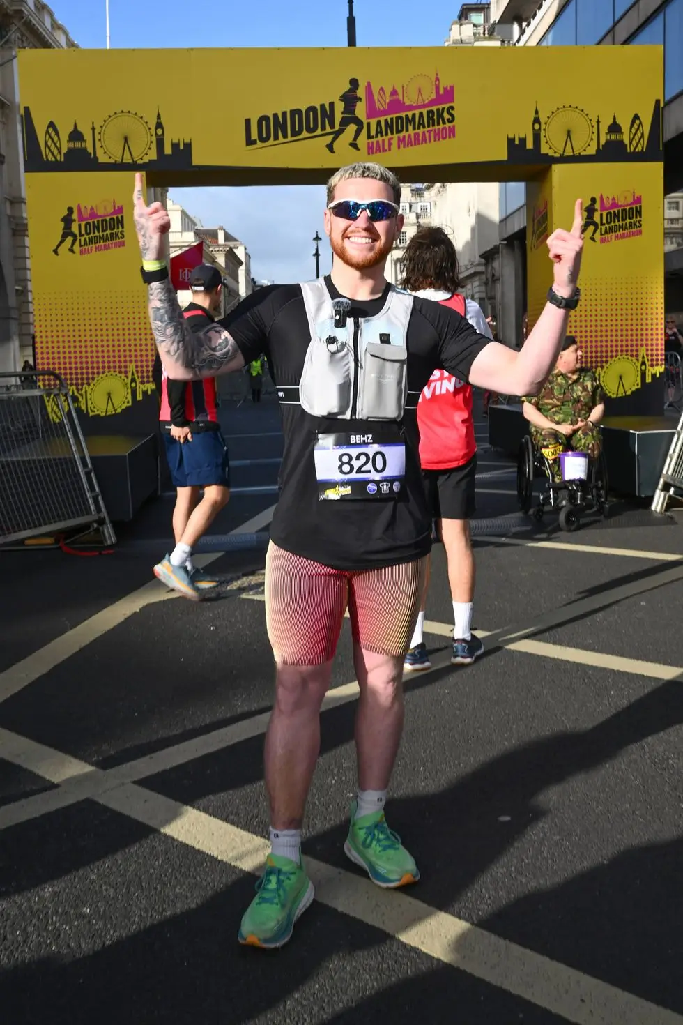 london landmarks half marathon celebrity runners