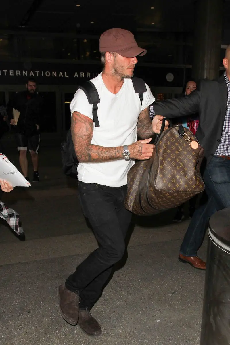 Celebrity Sightings In Los Angeles - January 11, 2016 los angeles, ca january 11 david beckham is seen at lax on january 11, 2016 in los angeles, california photo by gvkbauer griffingc images