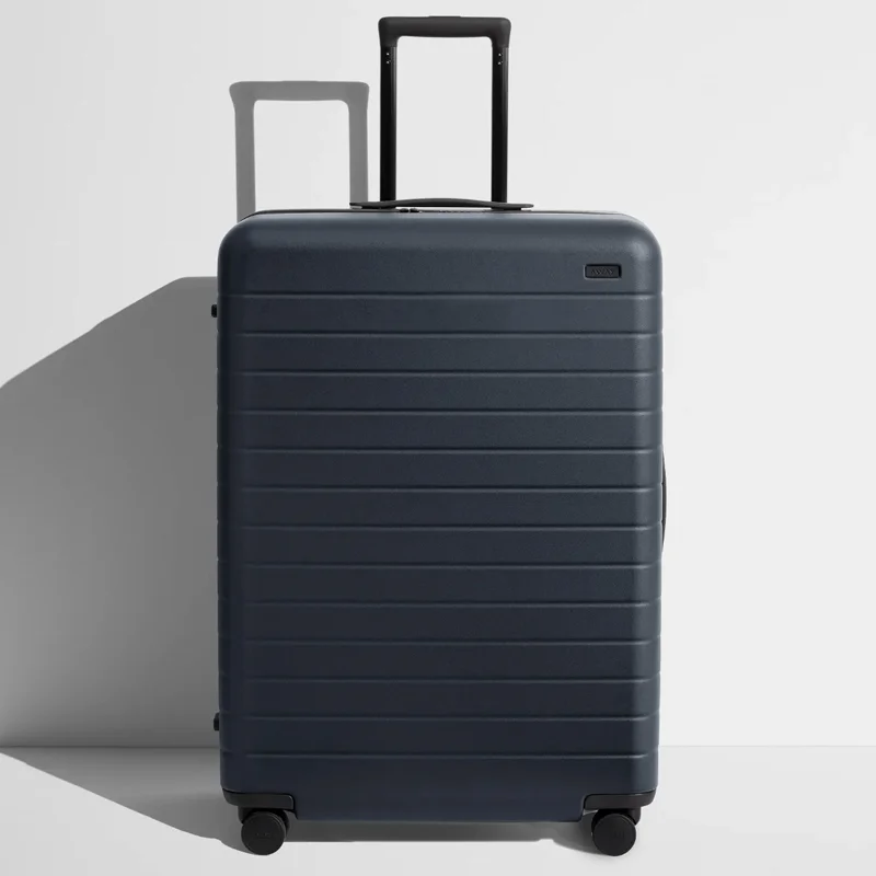 Large Checked Suitcase Large Checked Suitcase