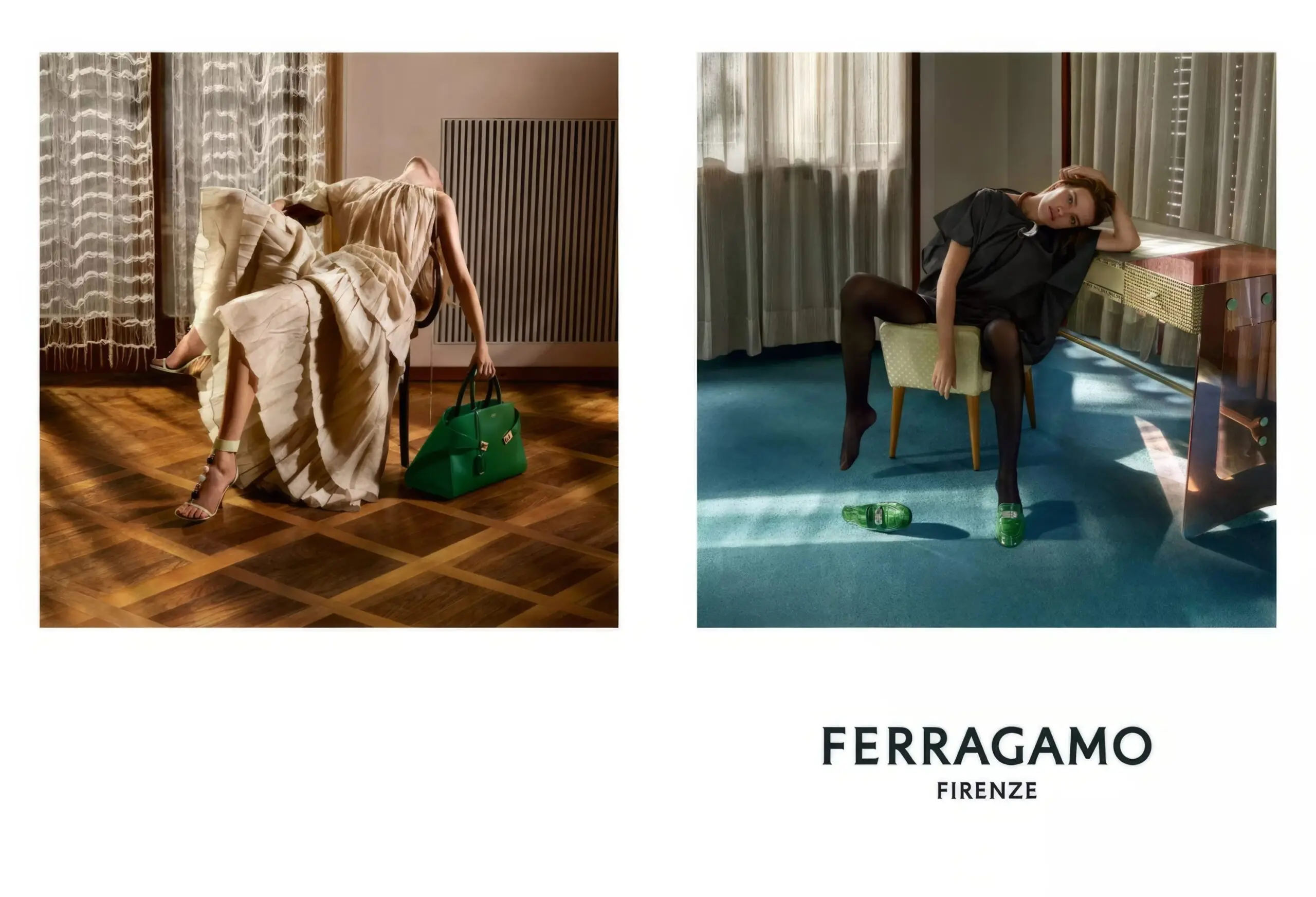 Ferragamo spring 2024 ad campaign photo