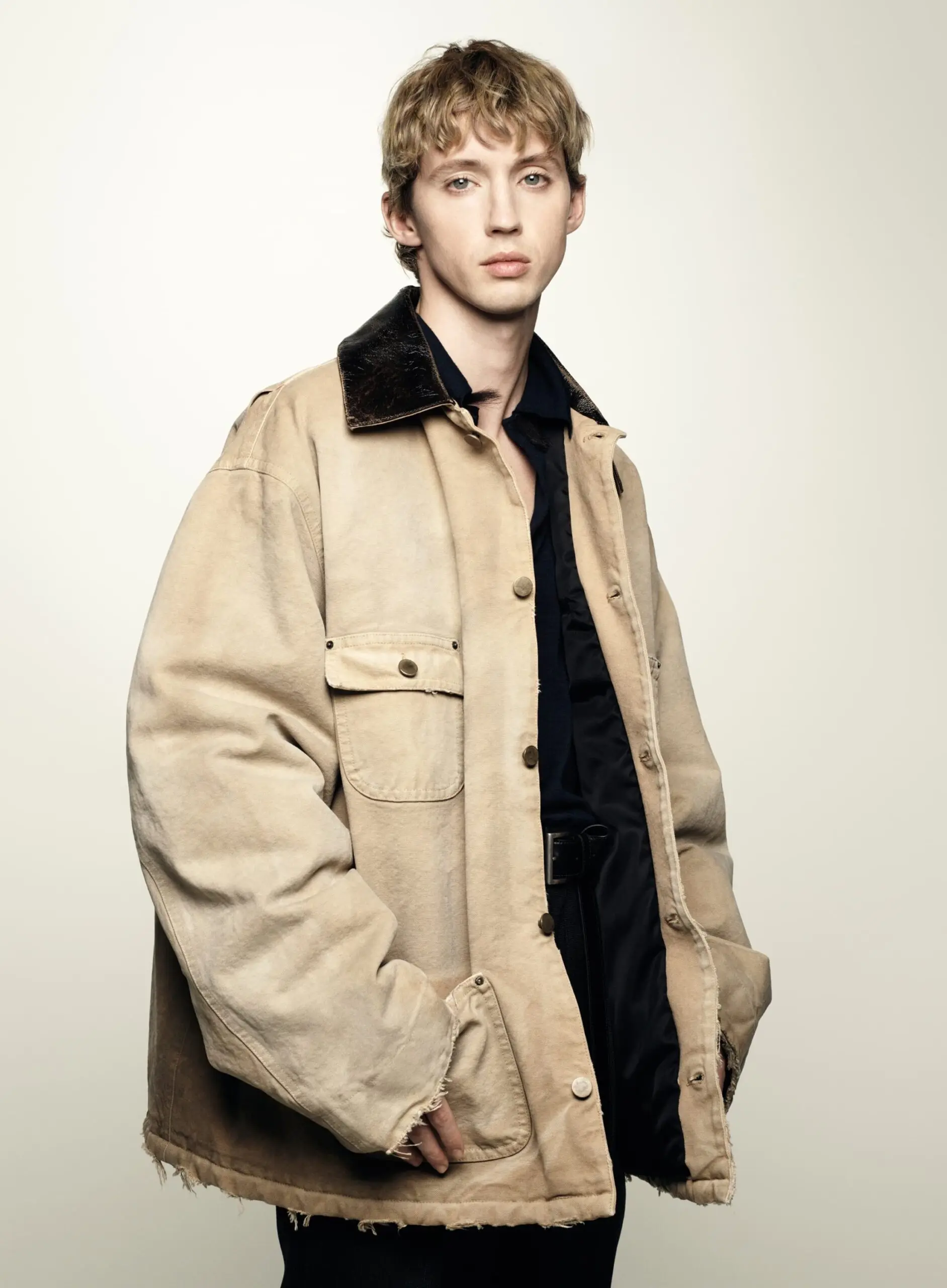 Prada Men's Spring 2024 ad campaign photo by Willy Vanderperre