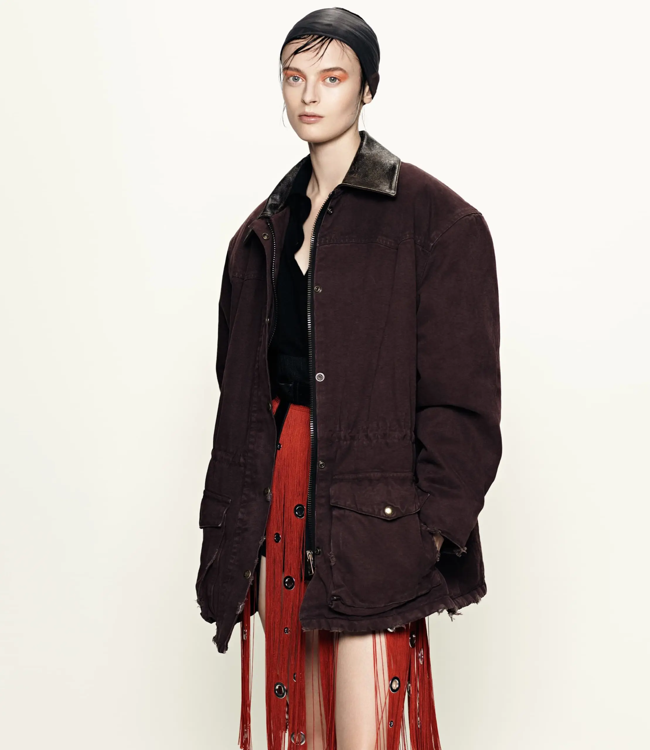 Prada Women's Spring 2024 ad campaign photo by Willy Vanderperre