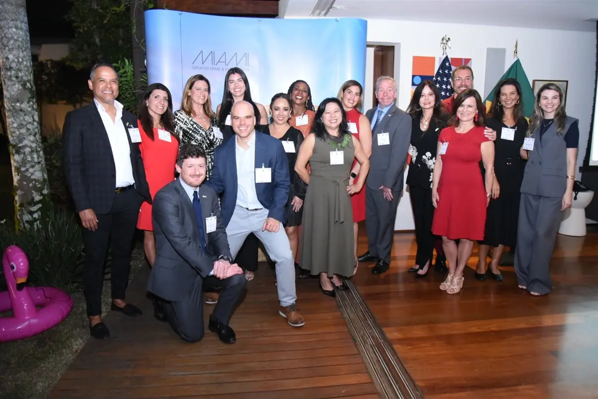 Delegação do Greater Miami CVB em São Paulo