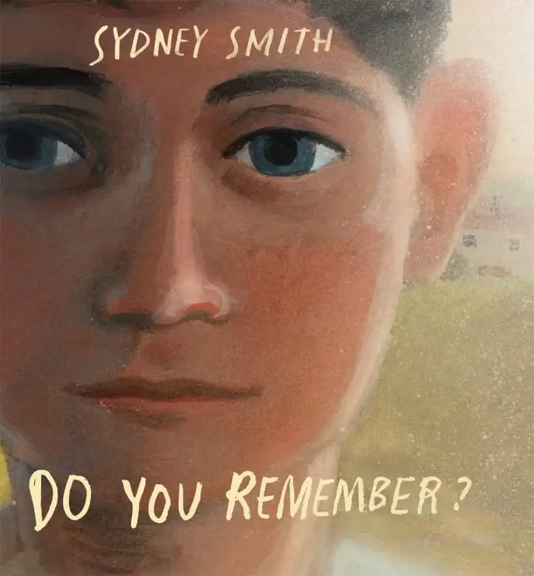 A close up of a cartoon boy's face.