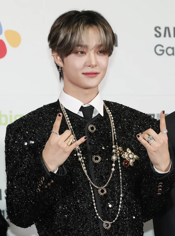 Park Ji-hoon of boy band Treasure on Nov. 28, 2023 [NEWS1]