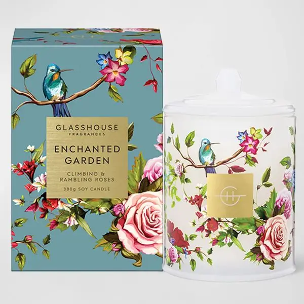 Glasshouse Enchanted Garden Candle