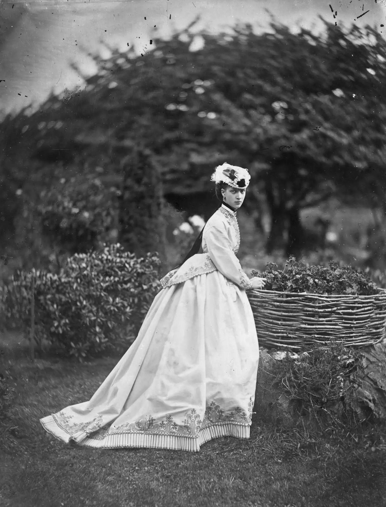 Image may contain Alexandra of Denmark Clothing Dress Formal Wear Person Fashion Gown Adult and Wedding