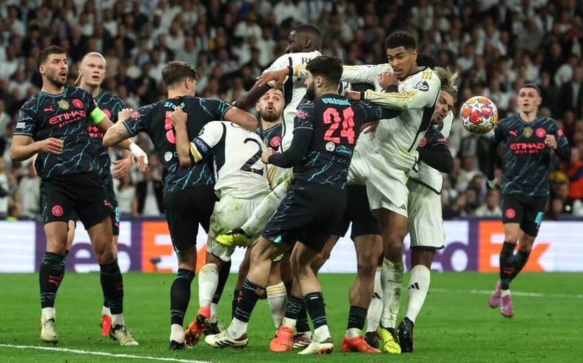 Em jogo de seis gols, Real Madrid e Manchester City promovem principal jogo do dia na Champions; veja os lances