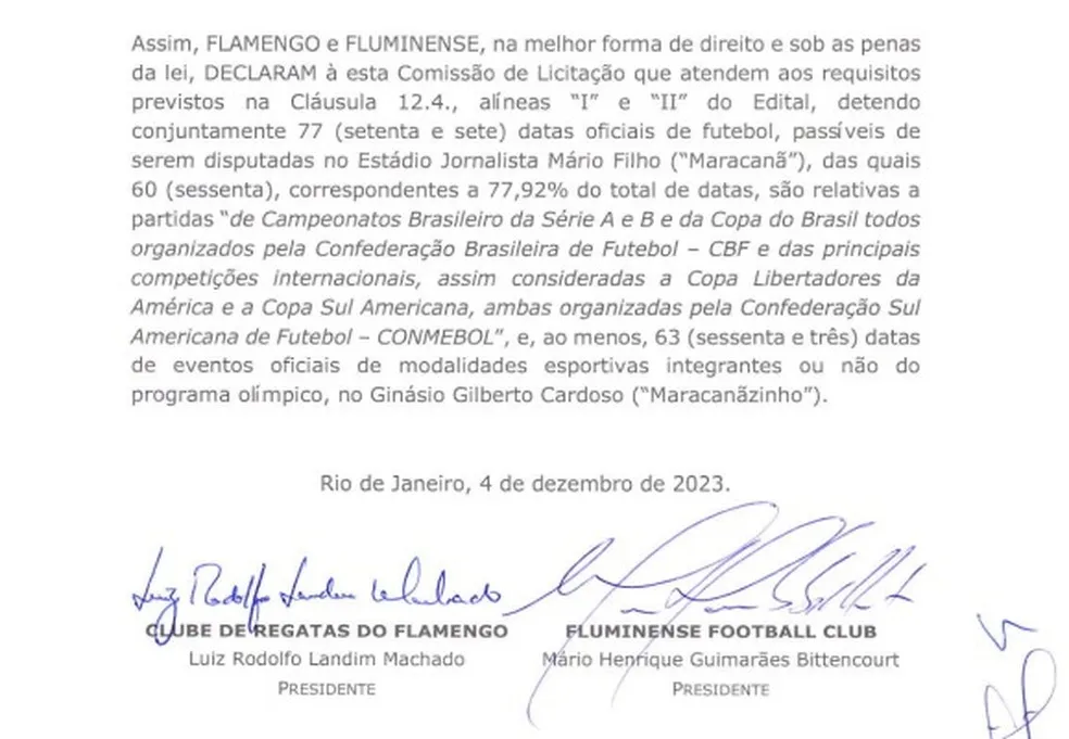 Flamengo e Fluminense somam 77 partidas — Foto: Reprodução