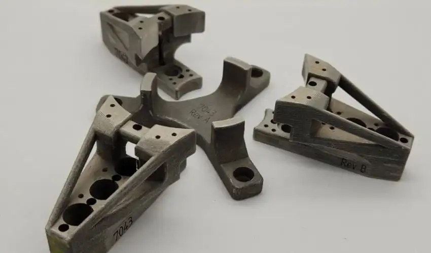 Tritone's MoldJet 3D printing technology is being used by APG to make chuck jaws